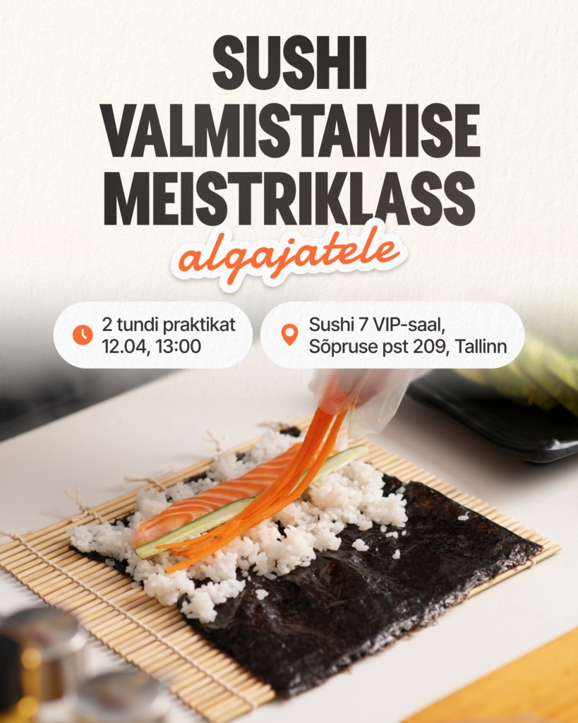 Sushi-making masterclass 12.04